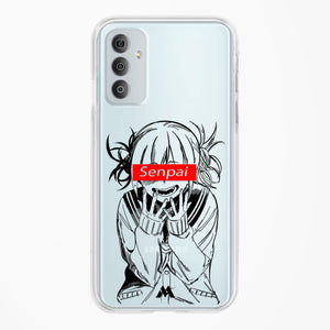 Supreme Senpai Crystal Clear Transparent Case-(Samsung)
