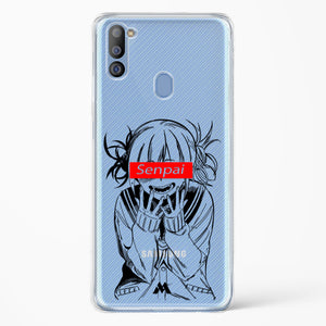 Supreme Senpai Crystal Clear Transparent Case-(Samsung)