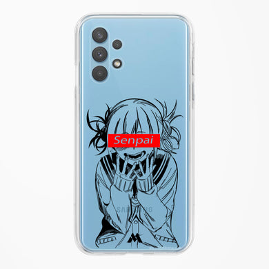 Supreme Senpai Crystal Clear Transparent Case-(Samsung)