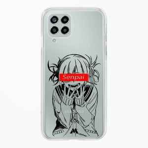 Supreme Senpai Crystal Clear Transparent Case-(Samsung)