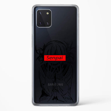 Supreme Senpai Crystal Clear Transparent Case-(Samsung)