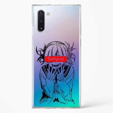 Supreme Senpai Crystal Clear Transparent Case-(Samsung)