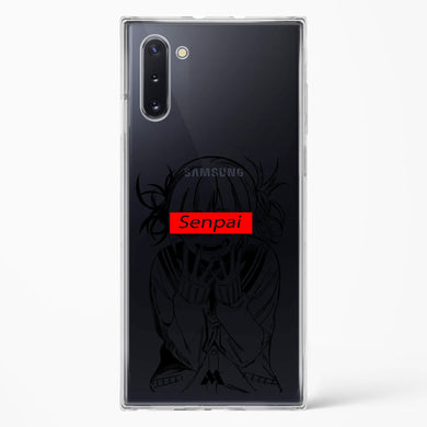 Supreme Senpai Crystal Clear Transparent Case-(Samsung)