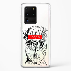 Supreme Senpai Crystal Clear Transparent Case-(Samsung)