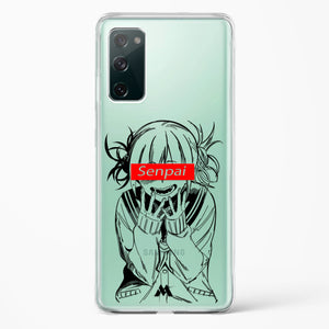 Supreme Senpai Crystal Clear Transparent Case-(Samsung)