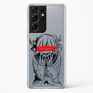 Supreme Senpai Crystal Clear Transparent Case-(Samsung)