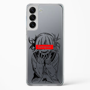 Supreme Senpai Crystal Clear Transparent Case-(Samsung)