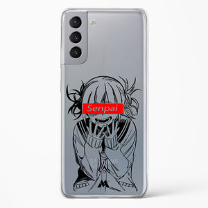 Supreme Senpai Crystal Clear Transparent Case-(Samsung)