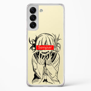 Supreme Senpai Crystal Clear Transparent Case-(Samsung)