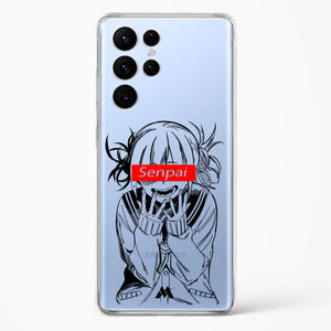 Supreme Senpai Crystal Clear Transparent Case-(Samsung)