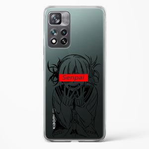 Supreme Senpai Crystal Clear Transparent Case-(Xiaomi)