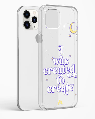 Created to Create Crystal Clear Transparent Case (Apple)