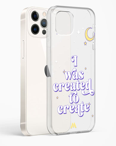 Created to Create Crystal Clear Transparent Case (Apple)