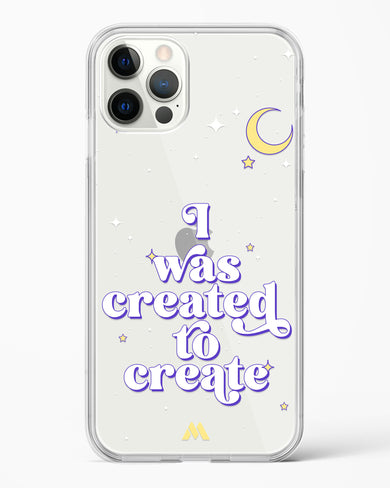 Created to Create Crystal Clear Transparent Case (Apple)