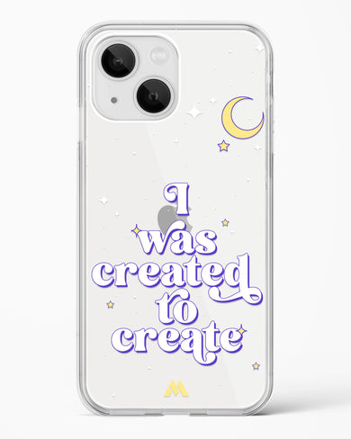 Created to Create Crystal Clear Transparent Case (Apple)