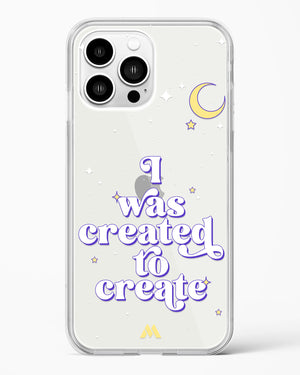 Created to Create Crystal Clear Transparent Case (Apple)