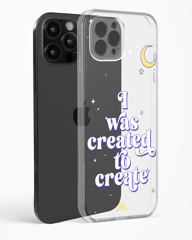 Created to Create Crystal Clear Transparent Case (Apple)