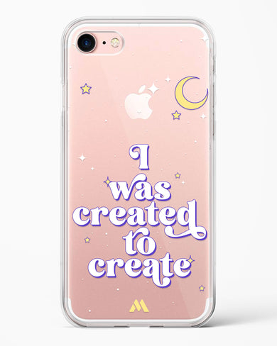 Created to Create Crystal Clear Transparent Case (Apple)