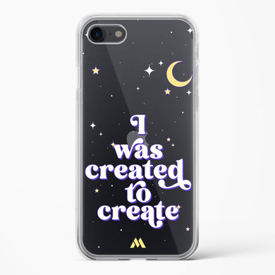 Created to Create Crystal Clear Transparent Case (Apple)
