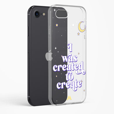Created to Create Crystal Clear Transparent Case (Apple)