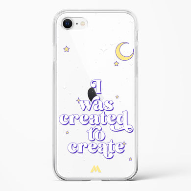 Created to Create Crystal Clear Transparent Case (Apple)