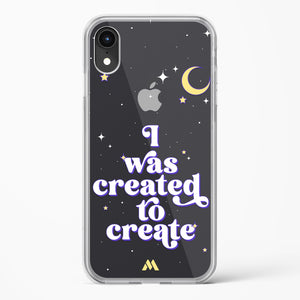 Created to Create Crystal Clear Transparent Case (Apple)