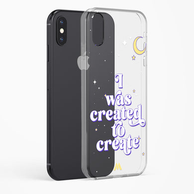 Created to Create Crystal Clear Transparent Case (Apple)