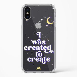 Created to Create Crystal Clear Transparent Case (Apple)