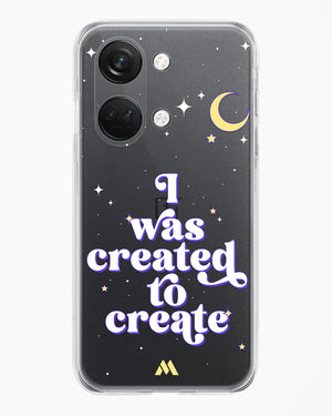 Created to Create Crystal Clear Transparent Case (OnePlus)