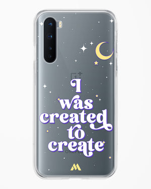 Created to Create Crystal Clear Transparent Case (OnePlus)