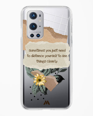 Distance Yourself Crystal Clear Transparent Case (OnePlus)