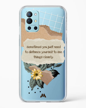 Distance Yourself Crystal Clear Transparent Case (OnePlus)