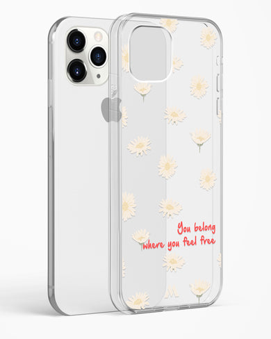 Free Spirit Blossom Crystal Clear Transparent Case (Apple)