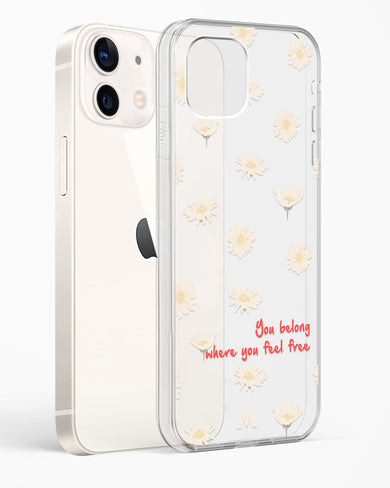 Free Spirit Blossom Crystal Clear Transparent Case (Apple)