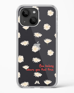 Free Spirit Blossom Crystal Clear Transparent Case (Apple)