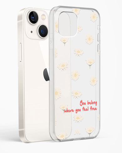 Free Spirit Blossom Crystal Clear Transparent Case (Apple)