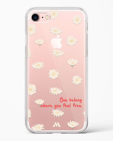 Free Spirit Blossom Crystal Clear Transparent Case (Apple)