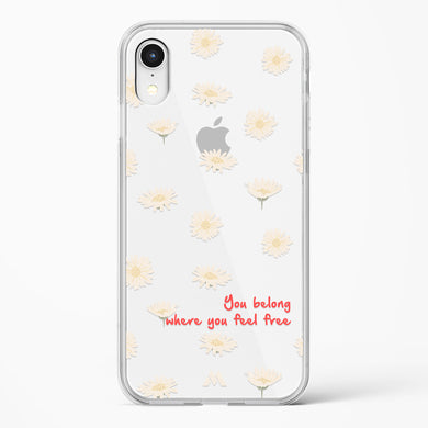 Free Spirit Blossom Crystal Clear Transparent Case (Apple)