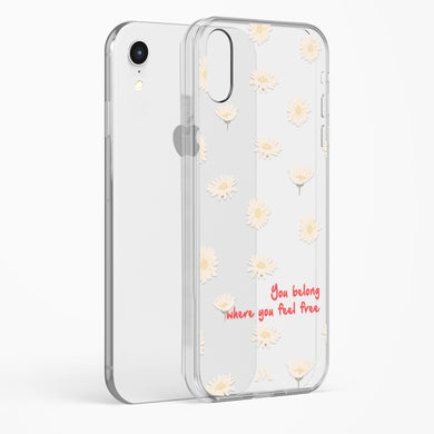 Free Spirit Blossom Crystal Clear Transparent Case (Apple)