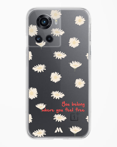 Free Spirit Blossom Crystal Clear Transparent Case (OnePlus)