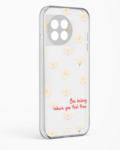 Free Spirit Blossom Crystal Clear Transparent Case (OnePlus)