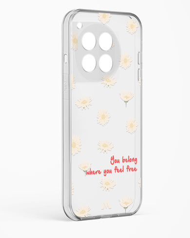 Free Spirit Blossom Crystal Clear Transparent Case (OnePlus)