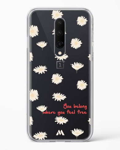 Free Spirit Blossom Crystal Clear Transparent Case (OnePlus)