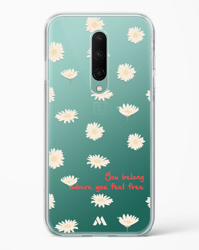 Free Spirit Blossom Crystal Clear Transparent Case (OnePlus)