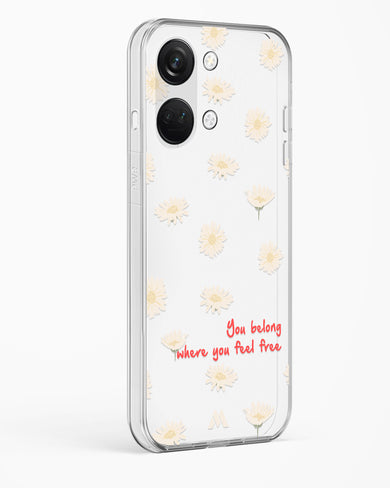 Free Spirit Blossom Crystal Clear Transparent Case (OnePlus)