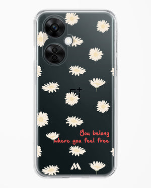 Free Spirit Blossom Crystal Clear Transparent Case (OnePlus)