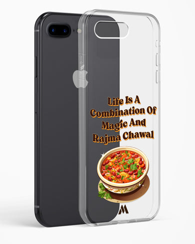 Magical Rajma Chawal Crystal Clear Transparent Case (Apple)