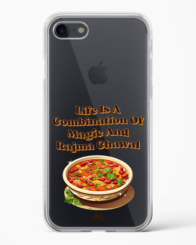 Magical Rajma Chawal Crystal Clear Transparent Case (Apple)