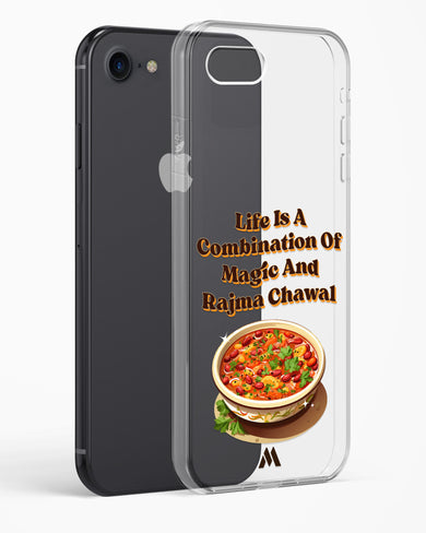 Magical Rajma Chawal Crystal Clear Transparent Case (Apple)