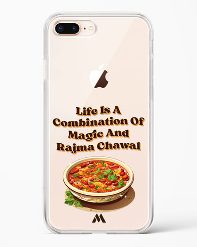 Magical Rajma Chawal Crystal Clear Transparent Case (Apple)